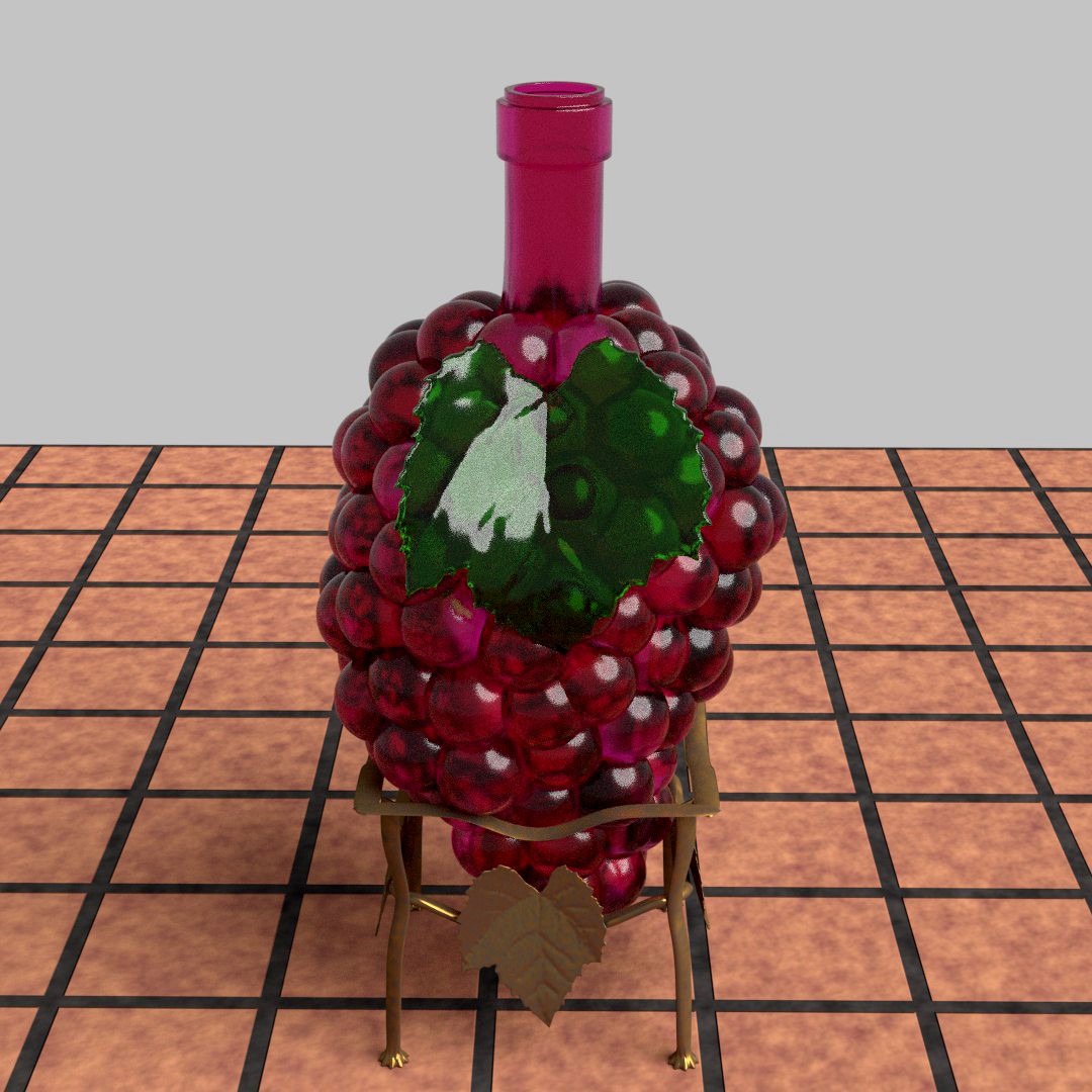 bunch-of-grapes-bottle