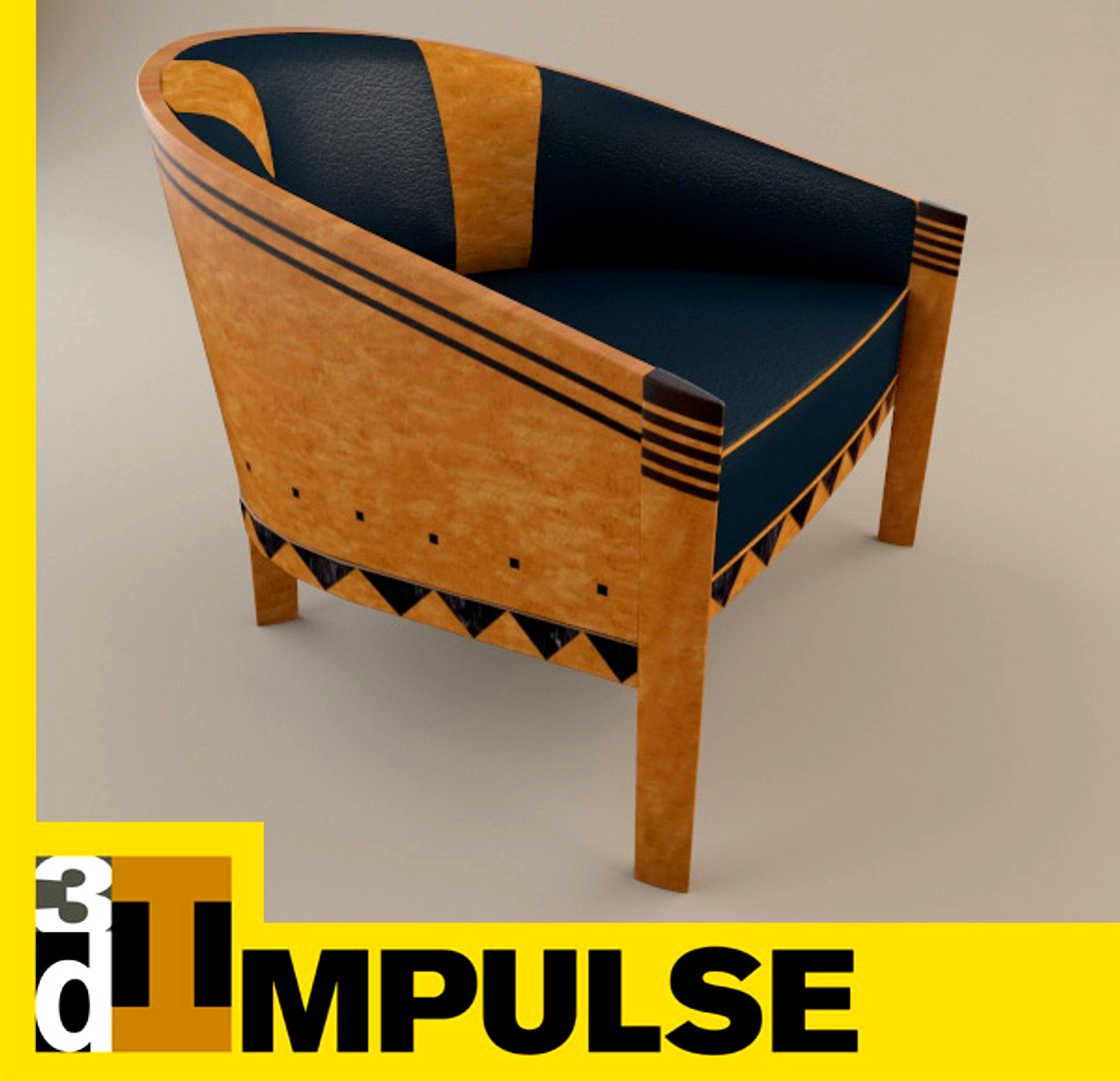 African Themed Chair 1