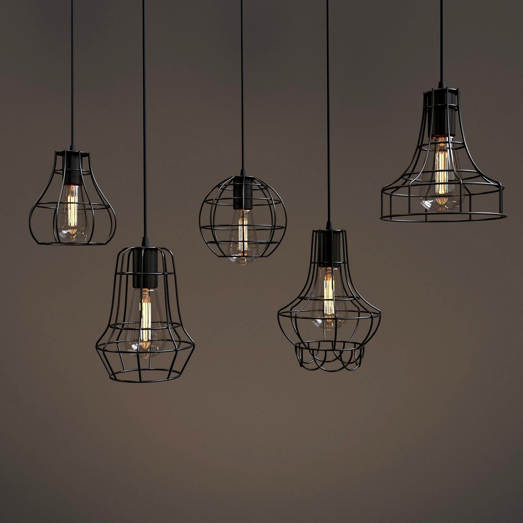 Loft lamp Nest Cage set