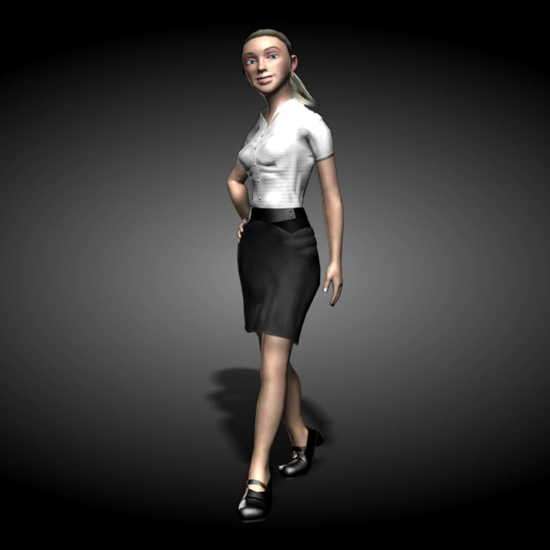 Business Woman (Rigged)