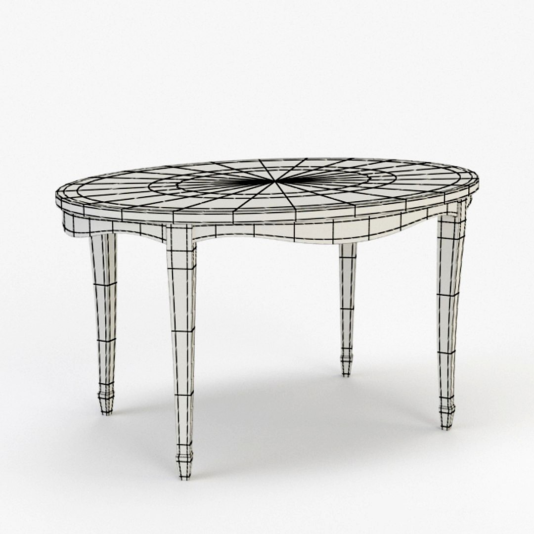 Oval Coffee Table