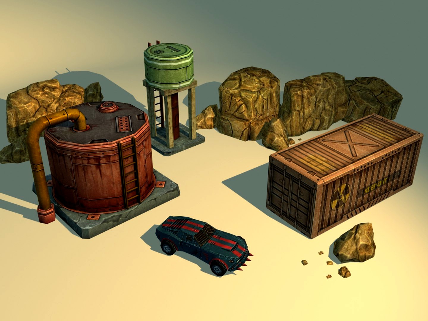 Collection desert