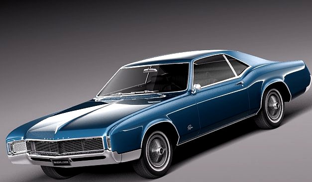 Buick Riviera 1966 3D Model