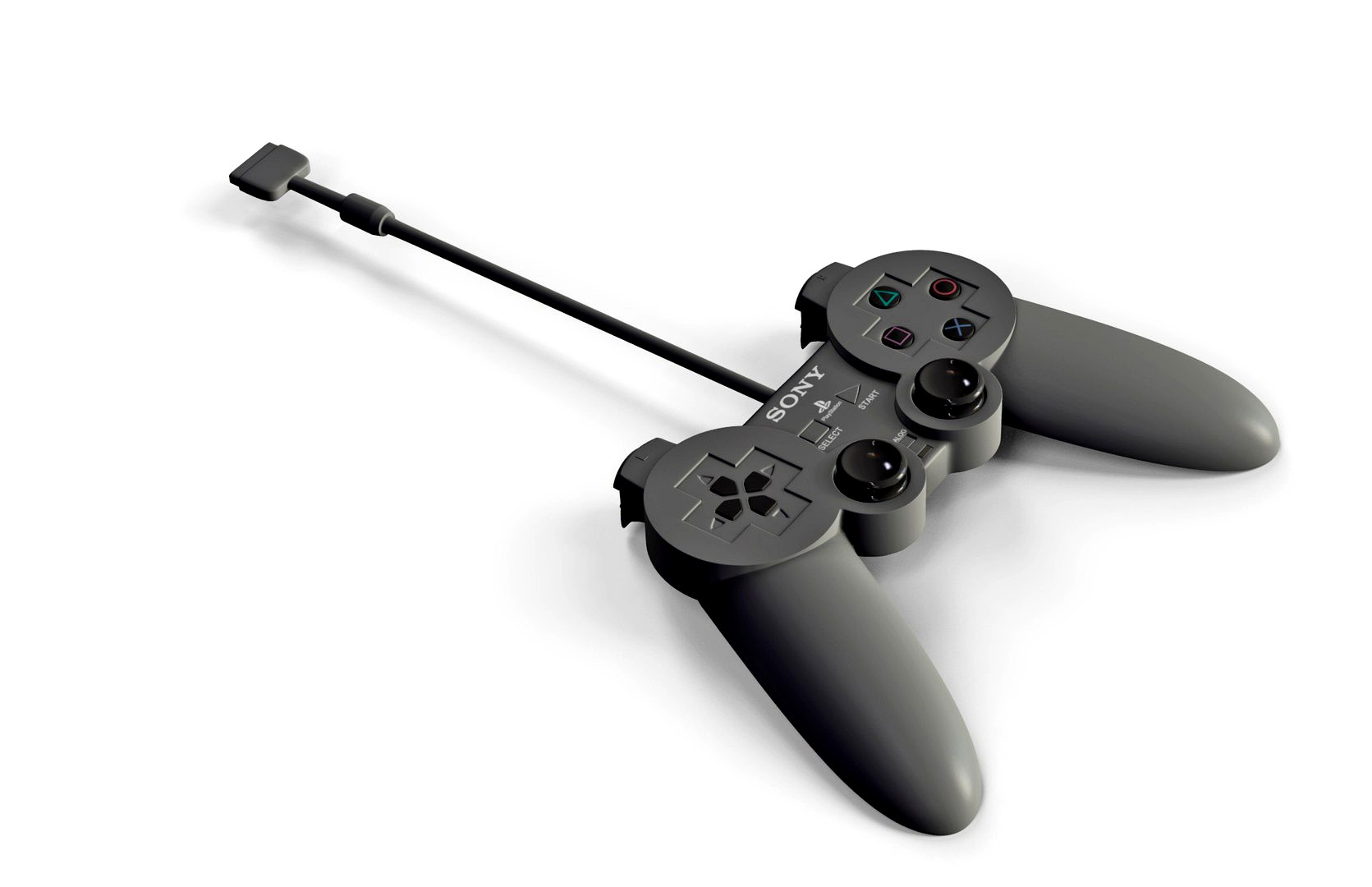3D model Playstation controller