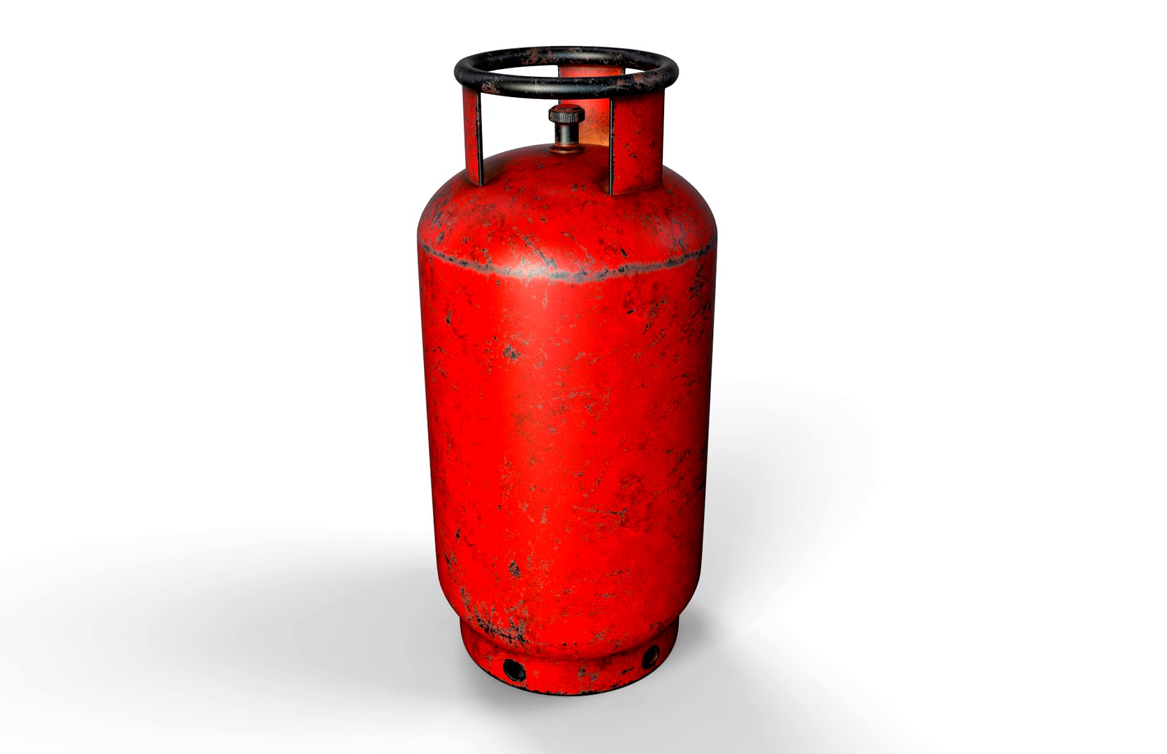 3D model Gas canister