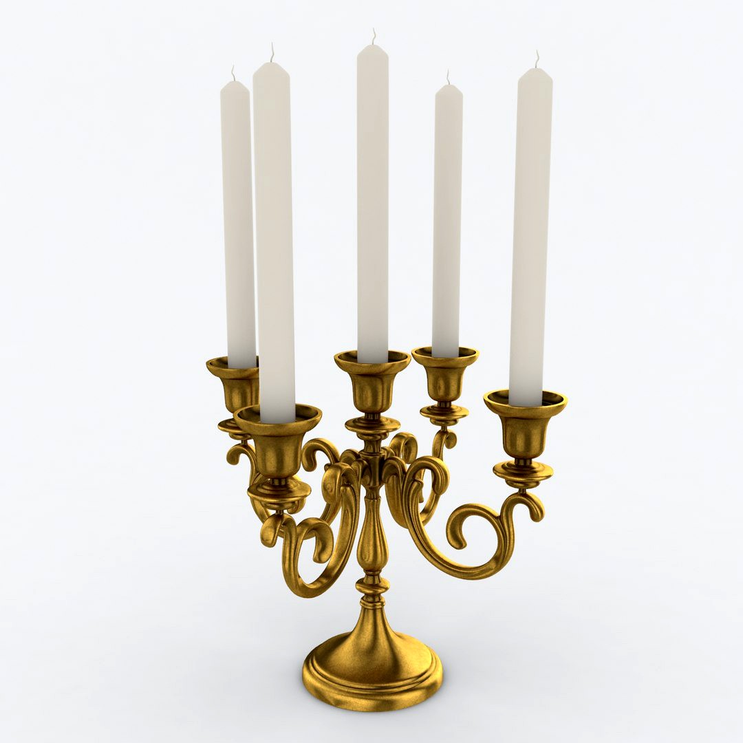 Candelabrum With Five Candles