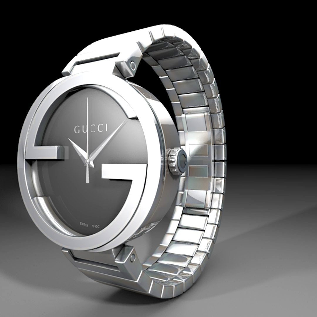 Gucci Interlocking Stainless Steel Watch