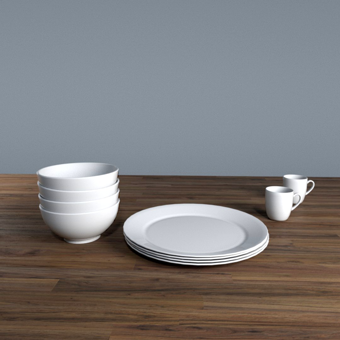 Dinner plates set