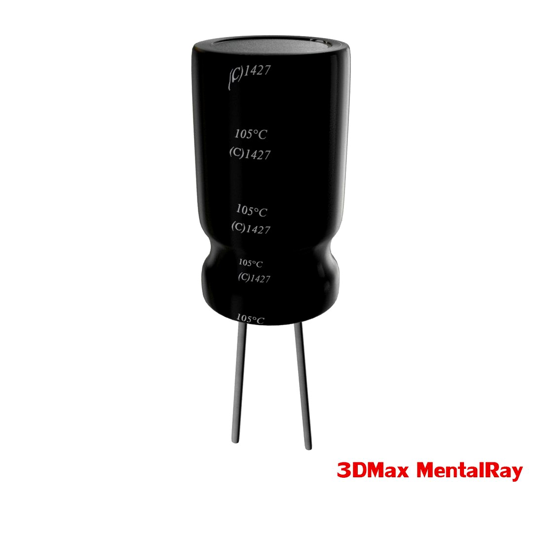 capacitor 3d model