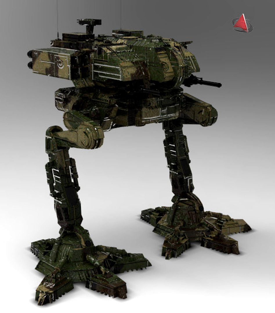 walker robot army