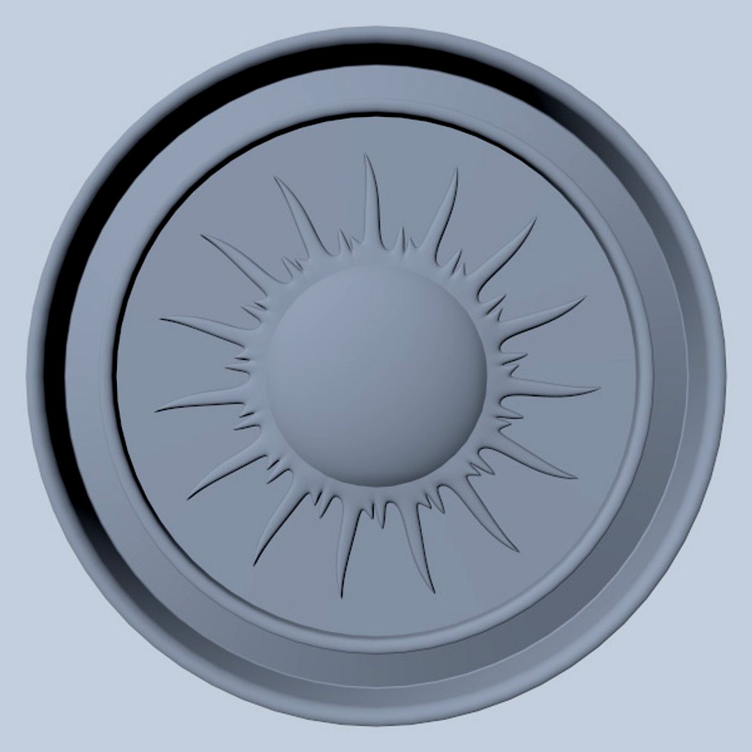 Sunburst Rosette