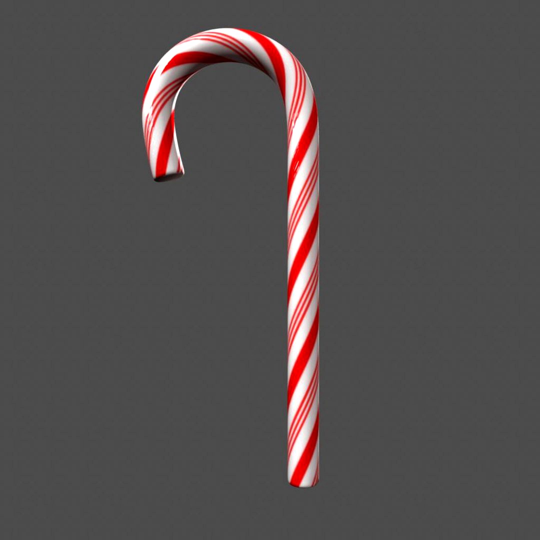 Candy Cane Model and Shader