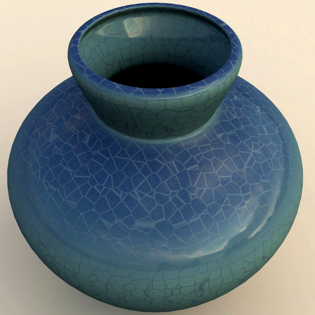 turquoise vase