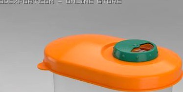 Sugar tupperware 3D Model