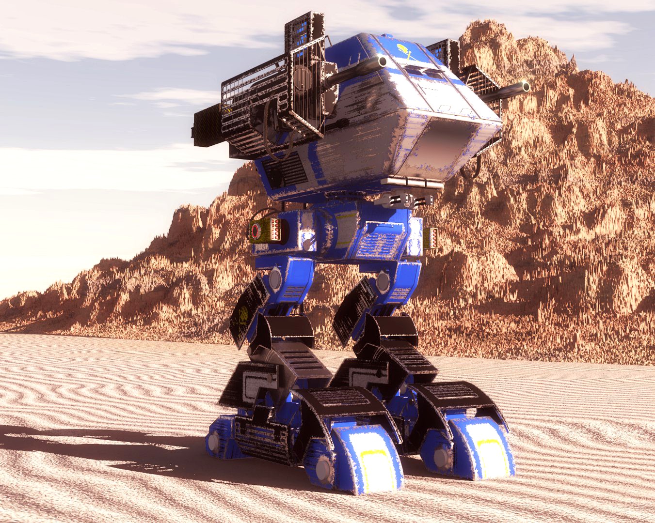 Death Walker Mech (Blue)