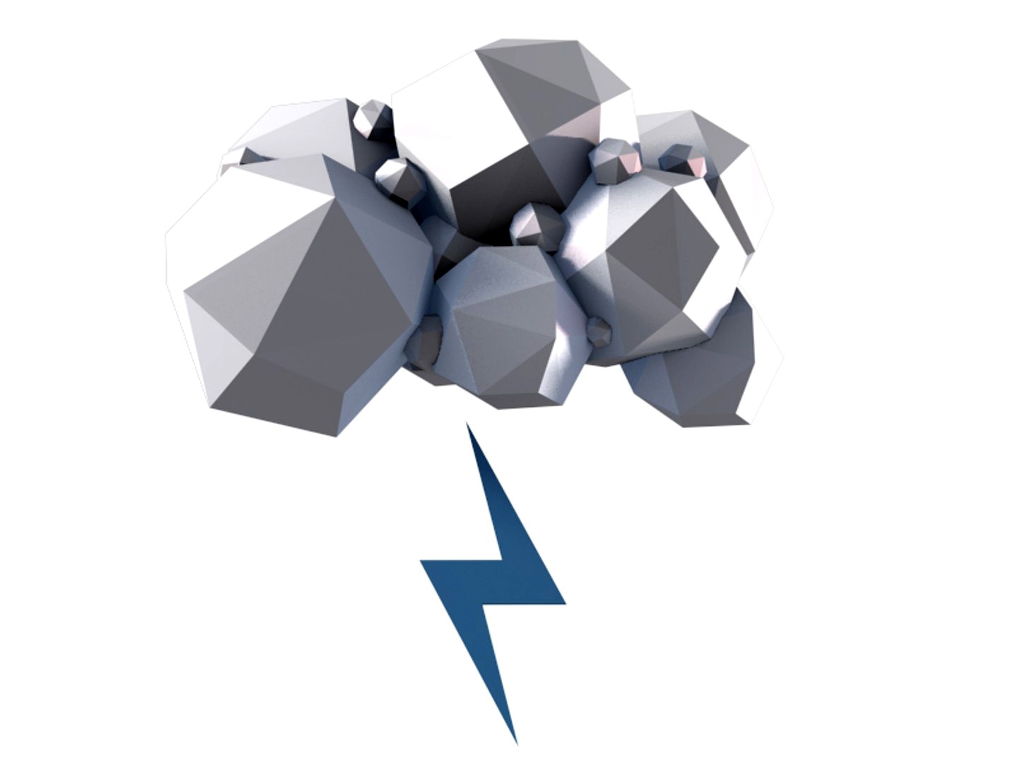 Low Poly Clouds Model 05