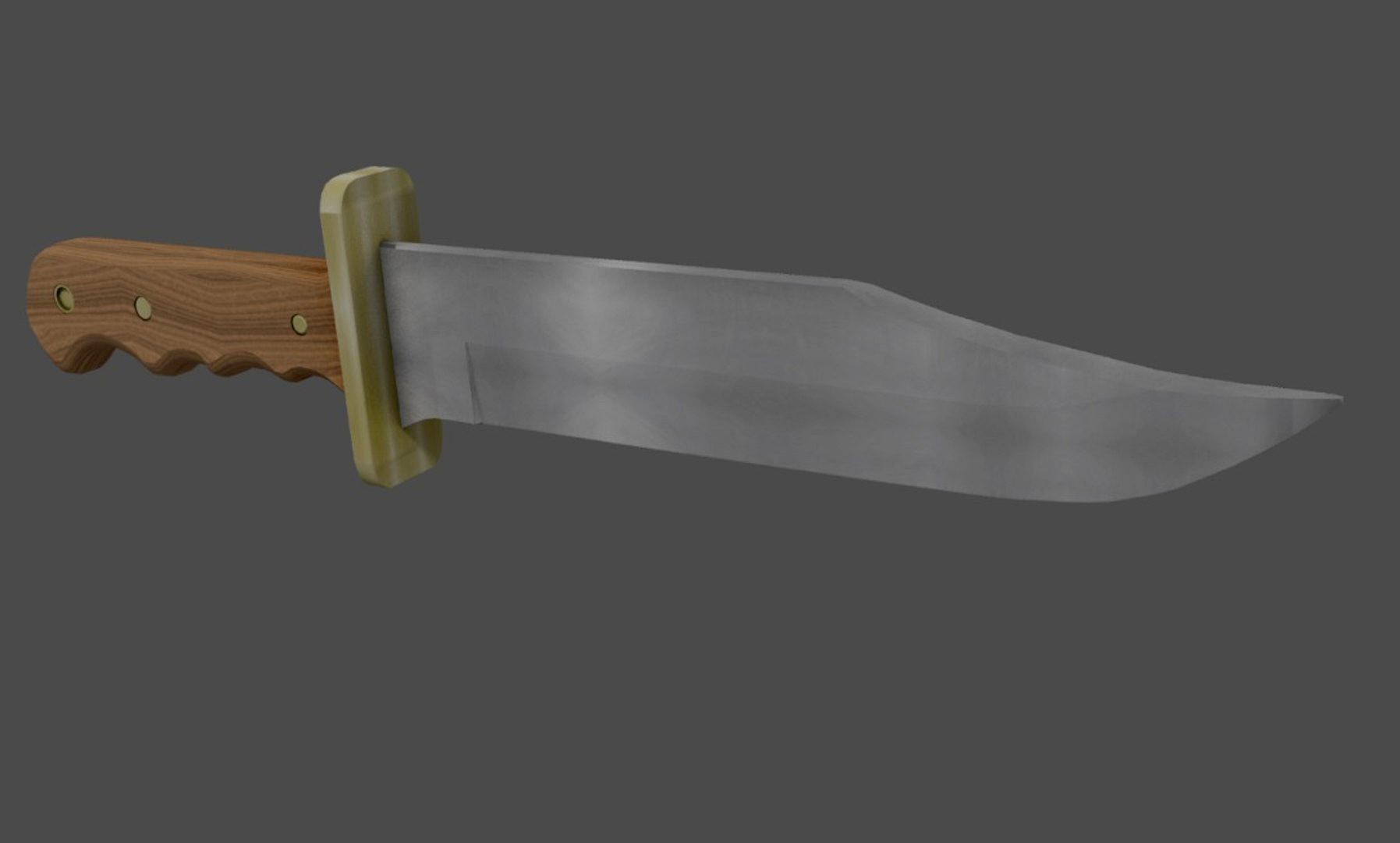 Dagger Low Poly High Quality
