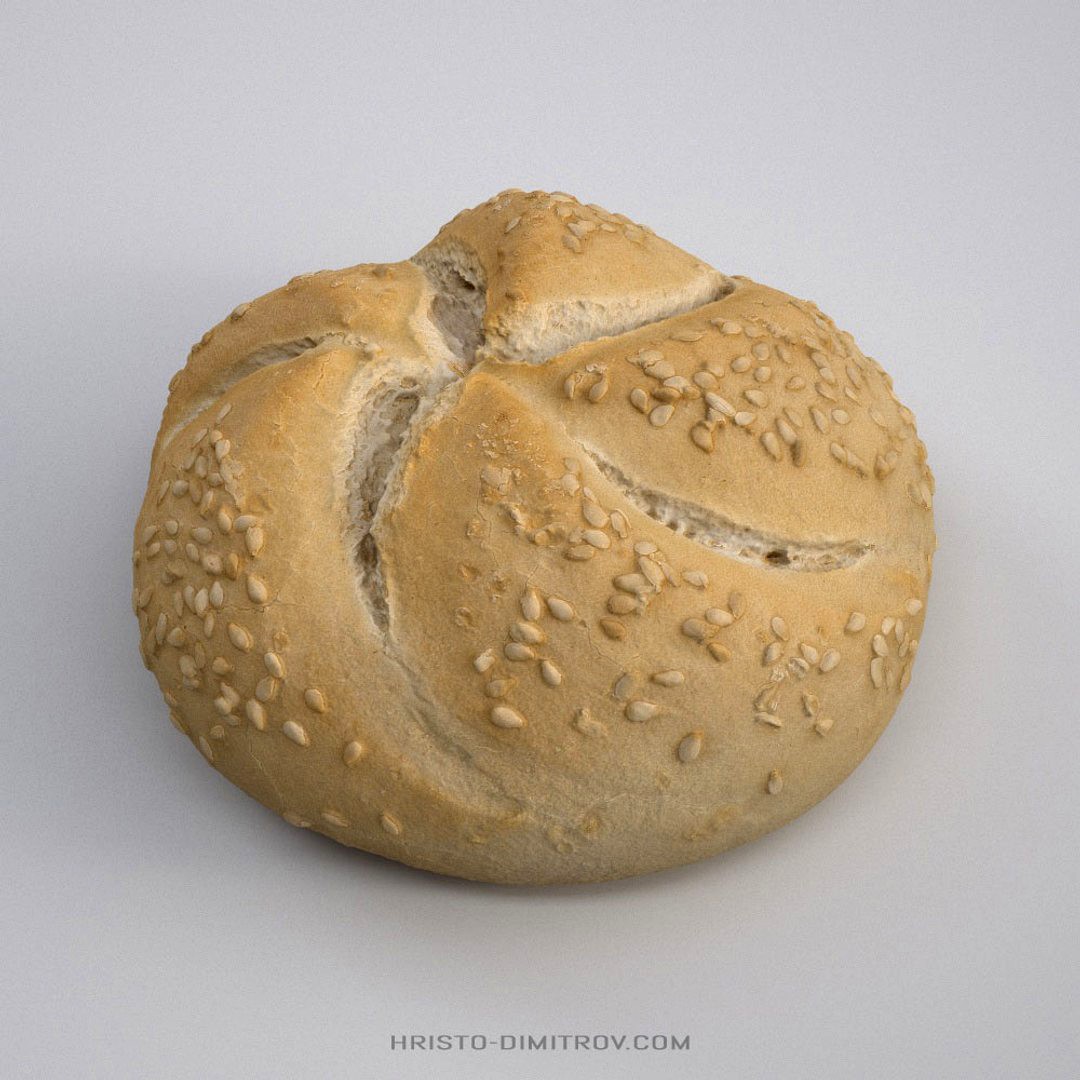 Sesame Kaiser Bread Roll