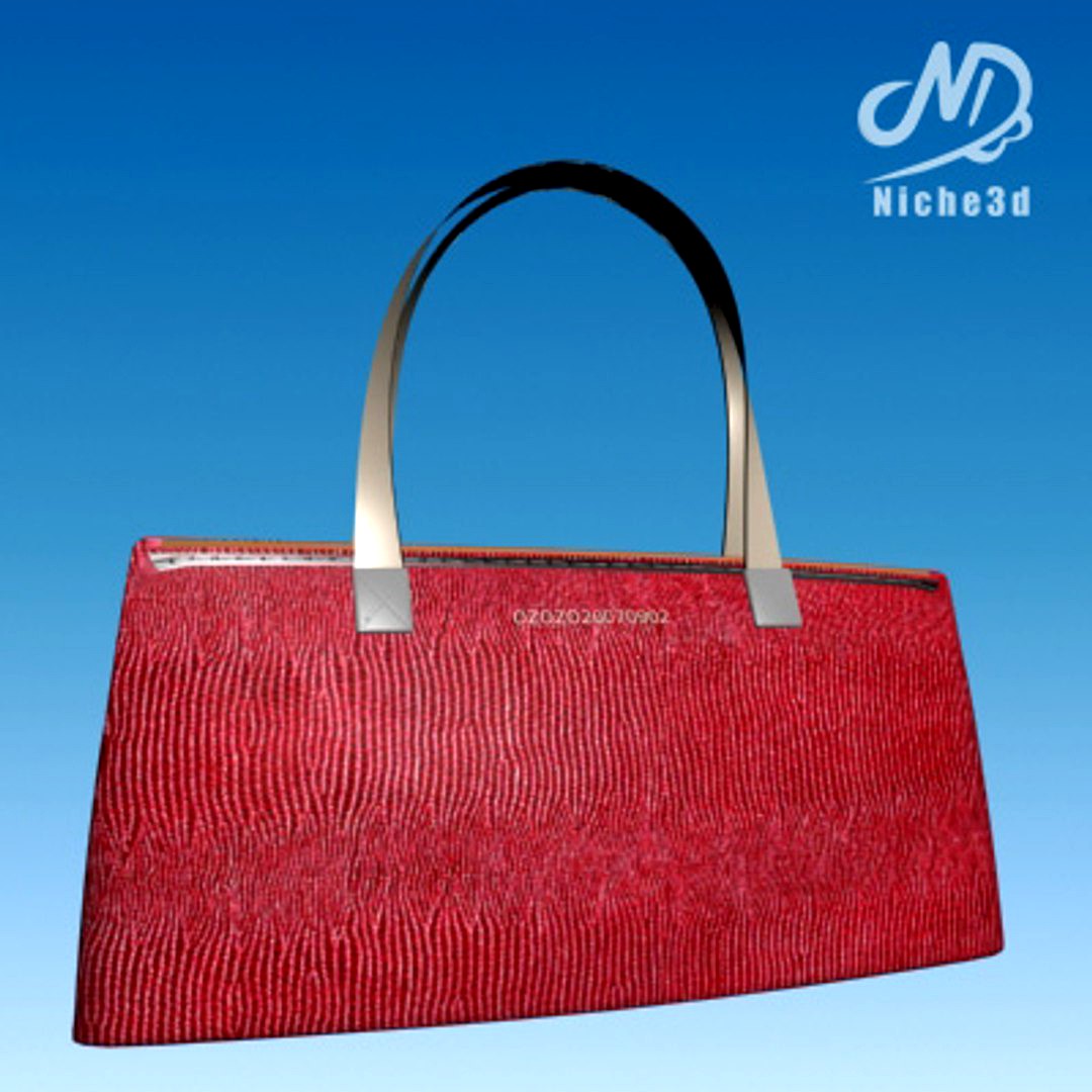 Designer Bag - Ozozo Sac Bag Leather Red