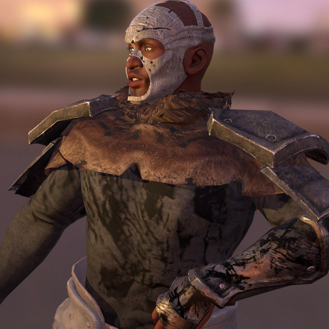 3D Model,warrior