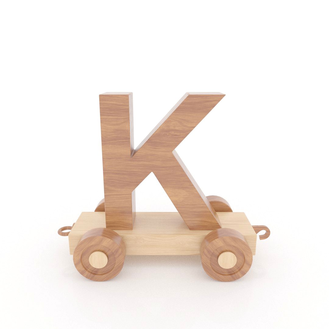 LETTER K AND CARRIAGE