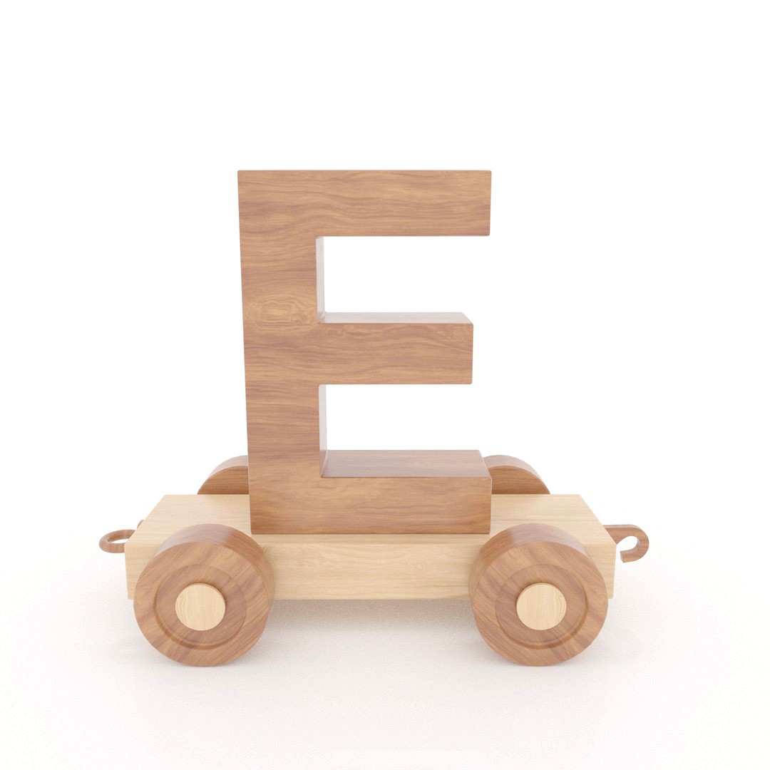 LETTER E AND CARRIAGE