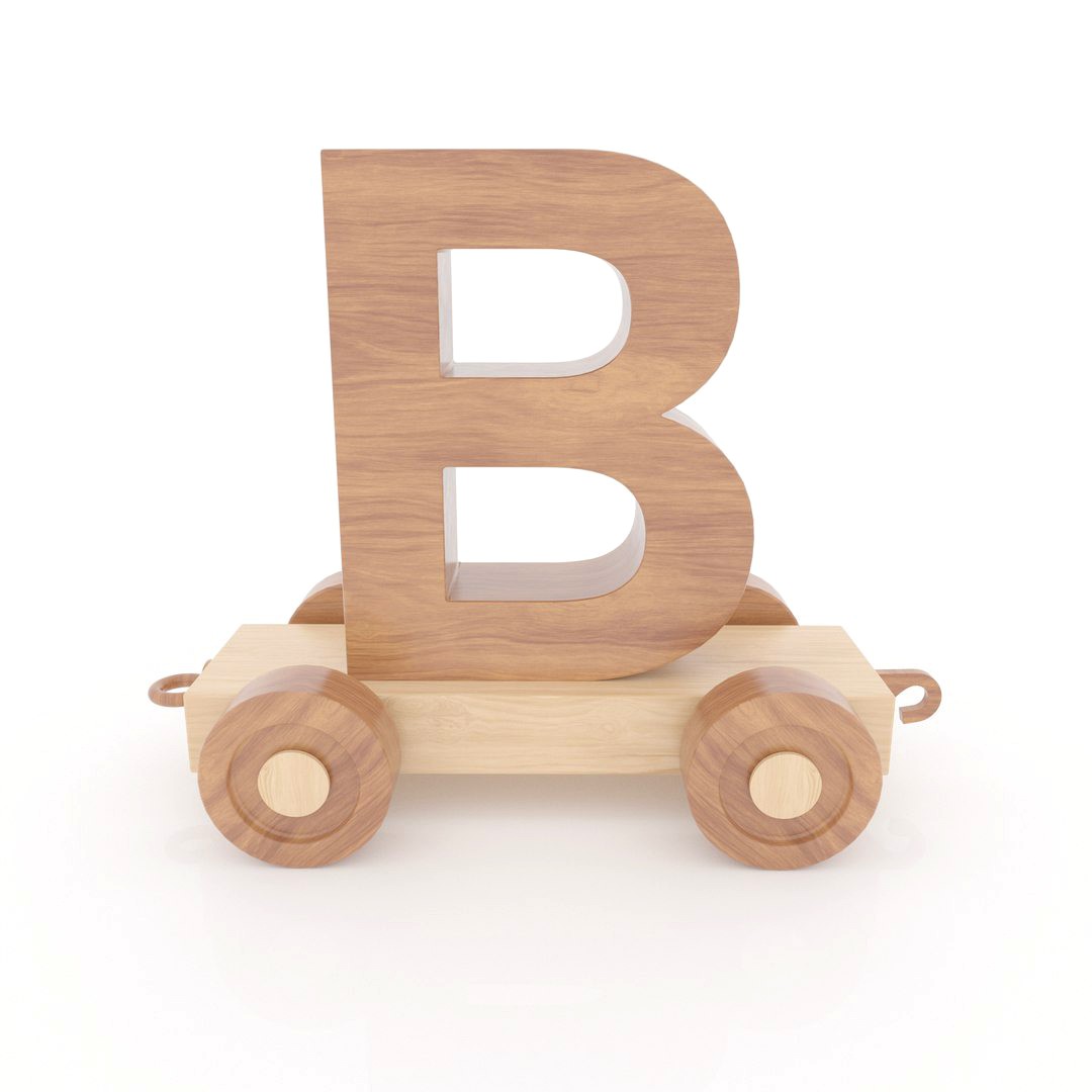 LETTER B AND CARRIAGE