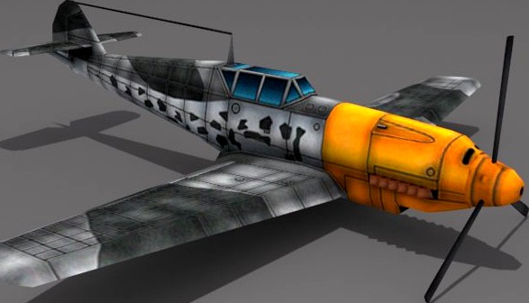 Messerschmitt BF 109 3D Model