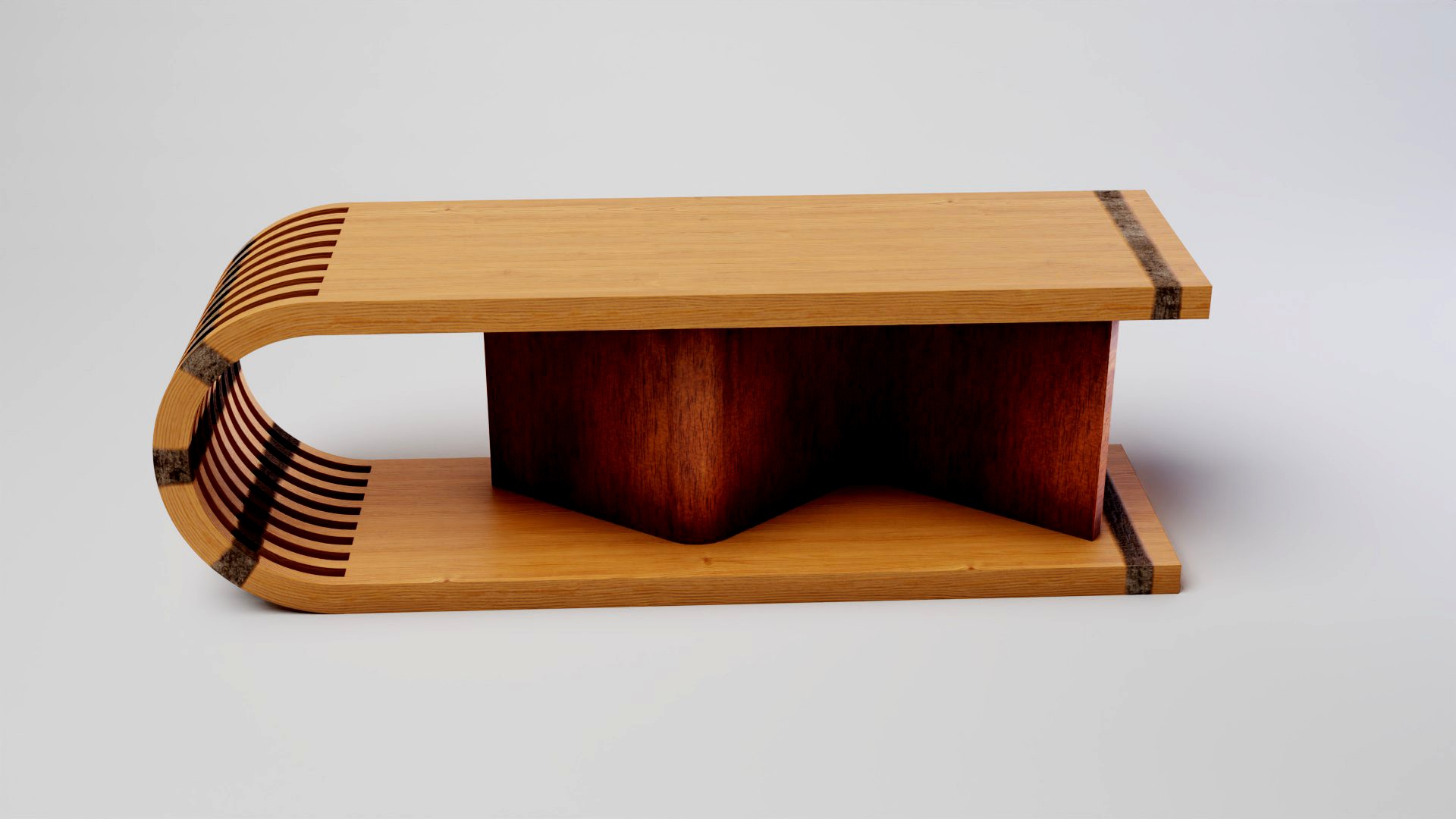 Plywood Bench