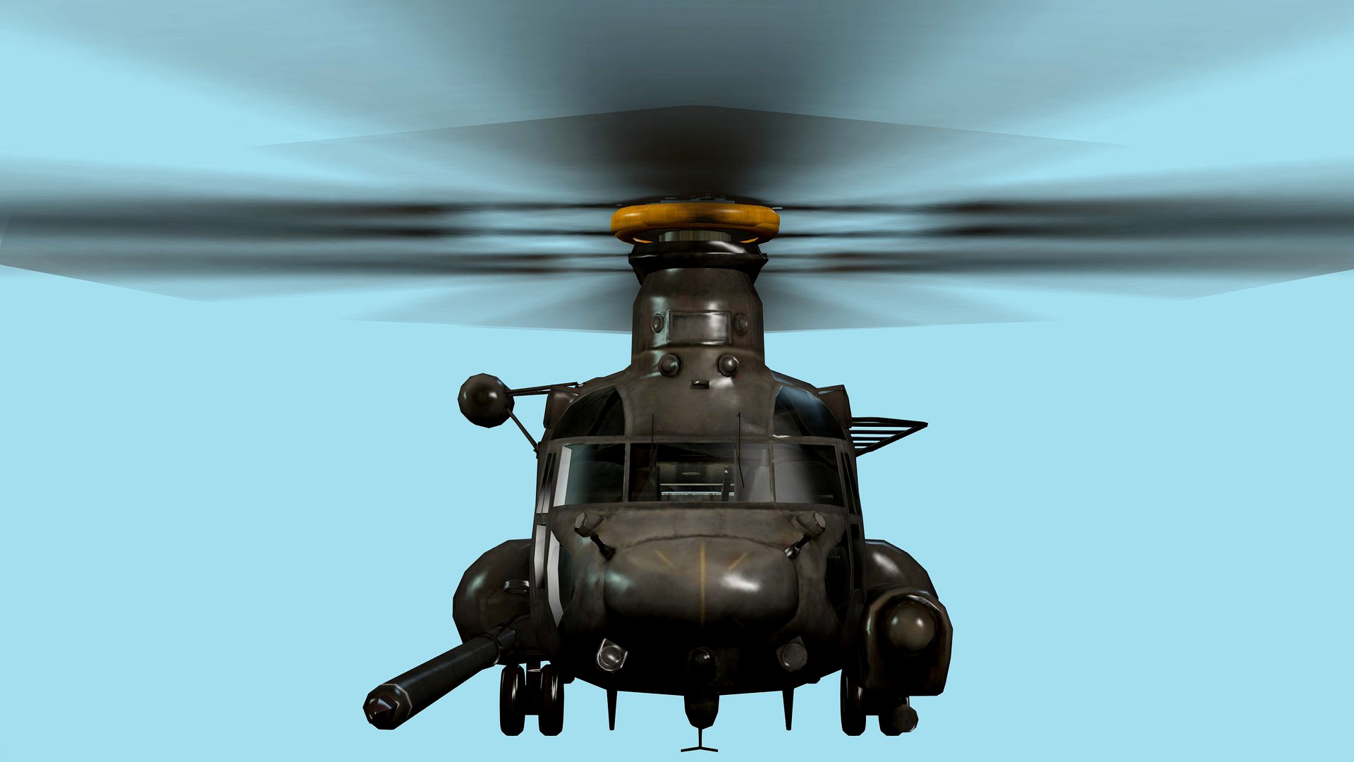 Chinook Helicopter Model