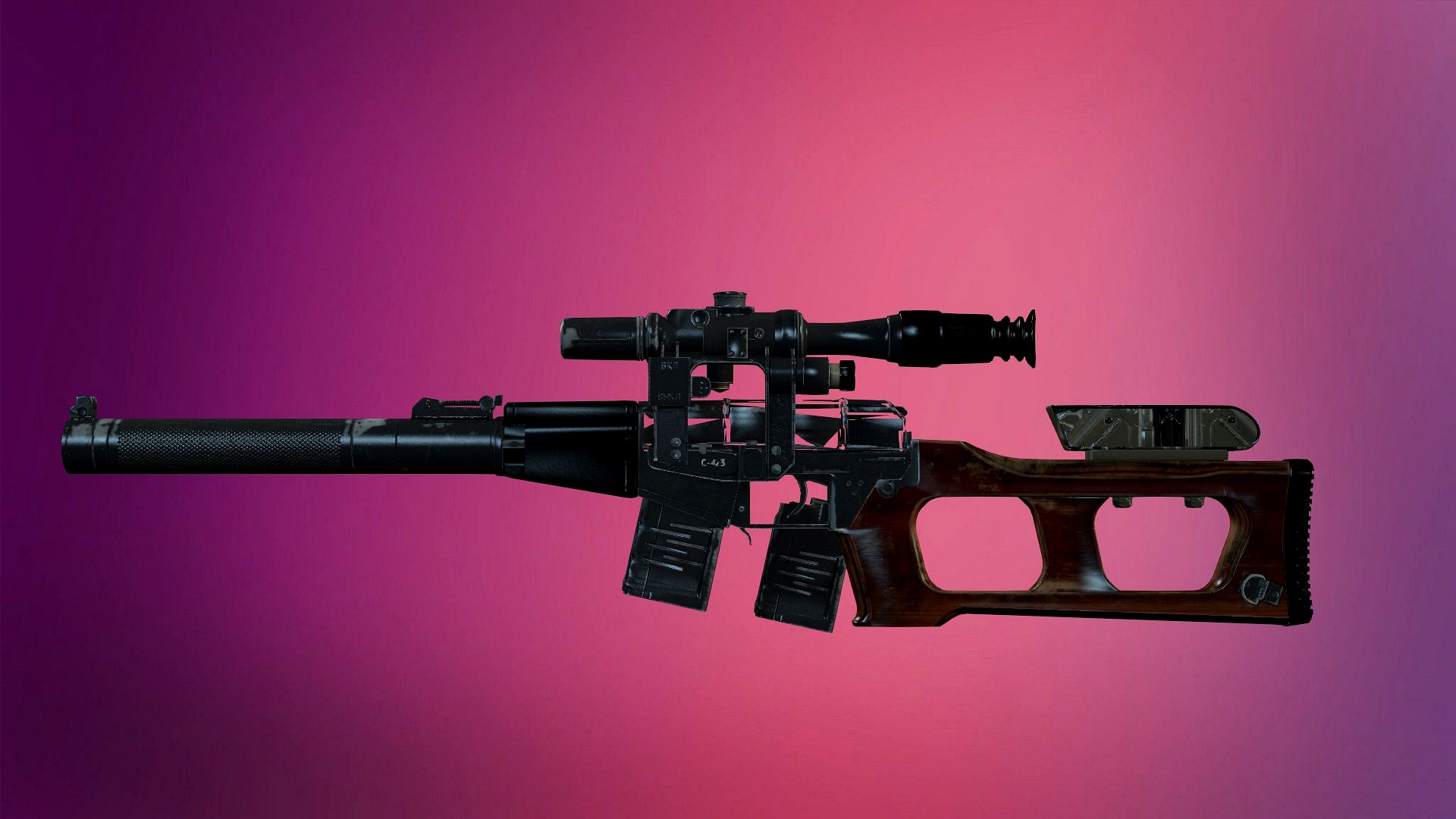 Vss weapon  3D model