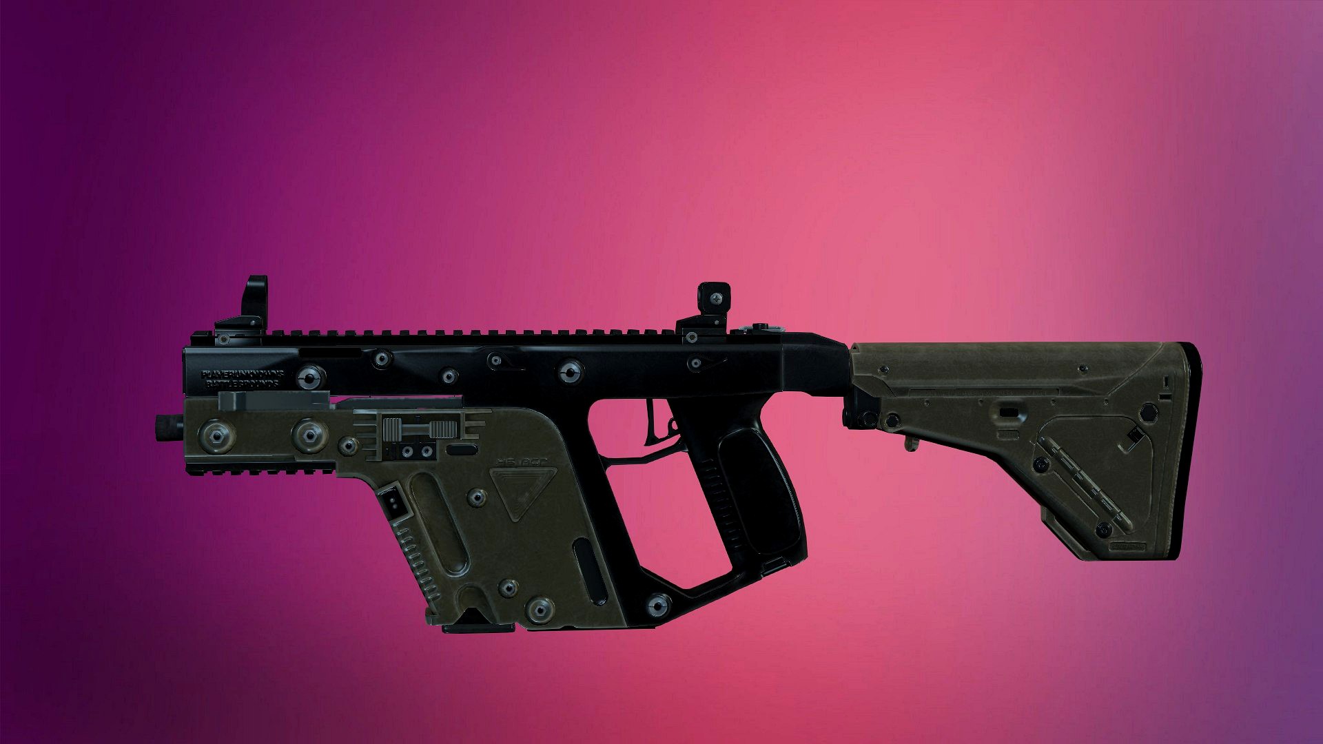 Vector2 weapon 3D model
