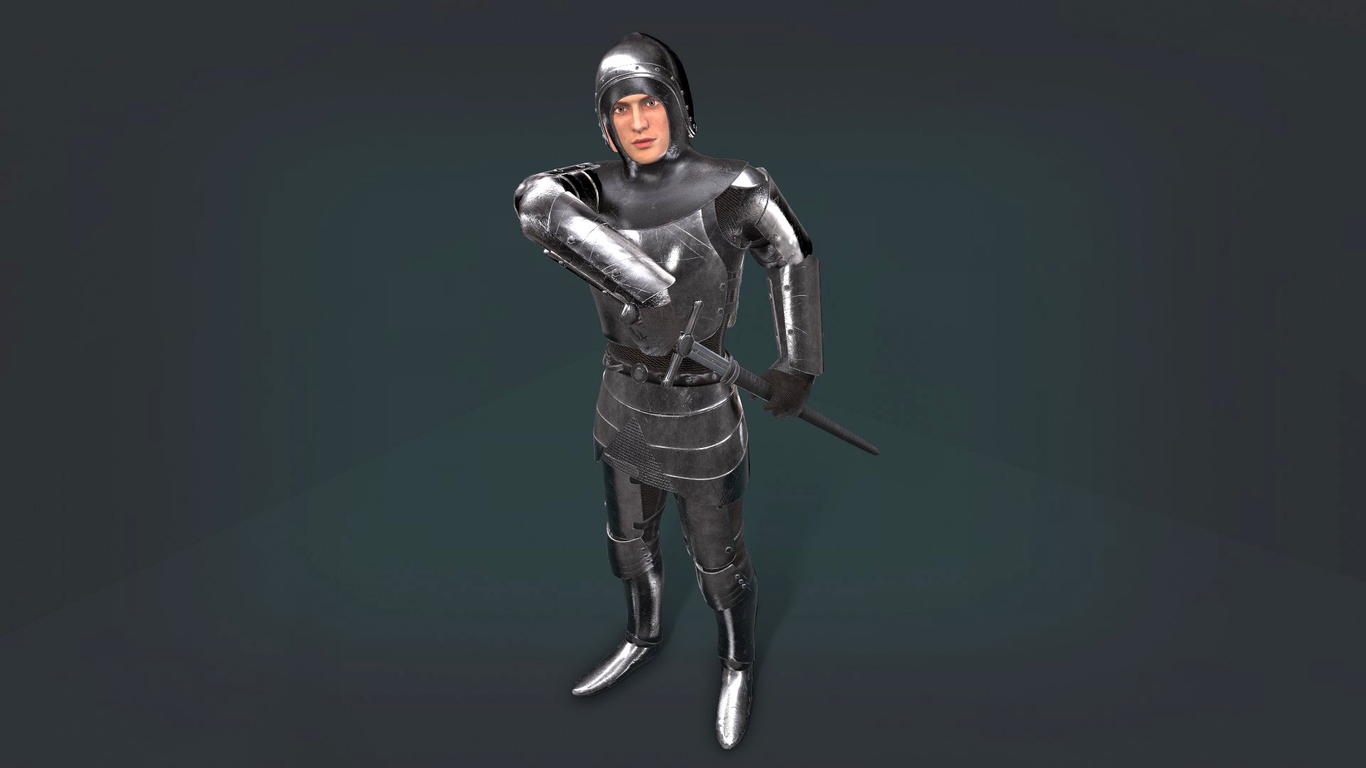 TAB Medieval Knight - 1Rm A - Skin1