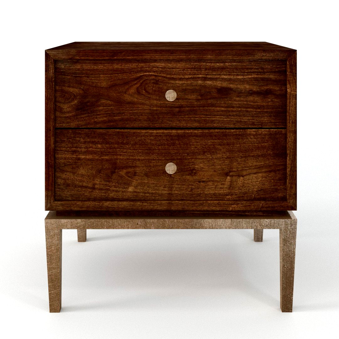 Bedroom Sans Serif Nightstand