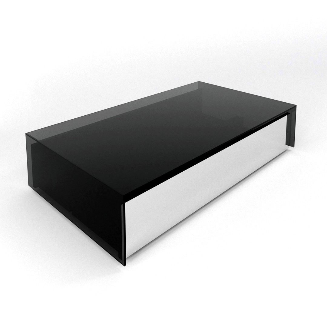 Rectangular coffee table