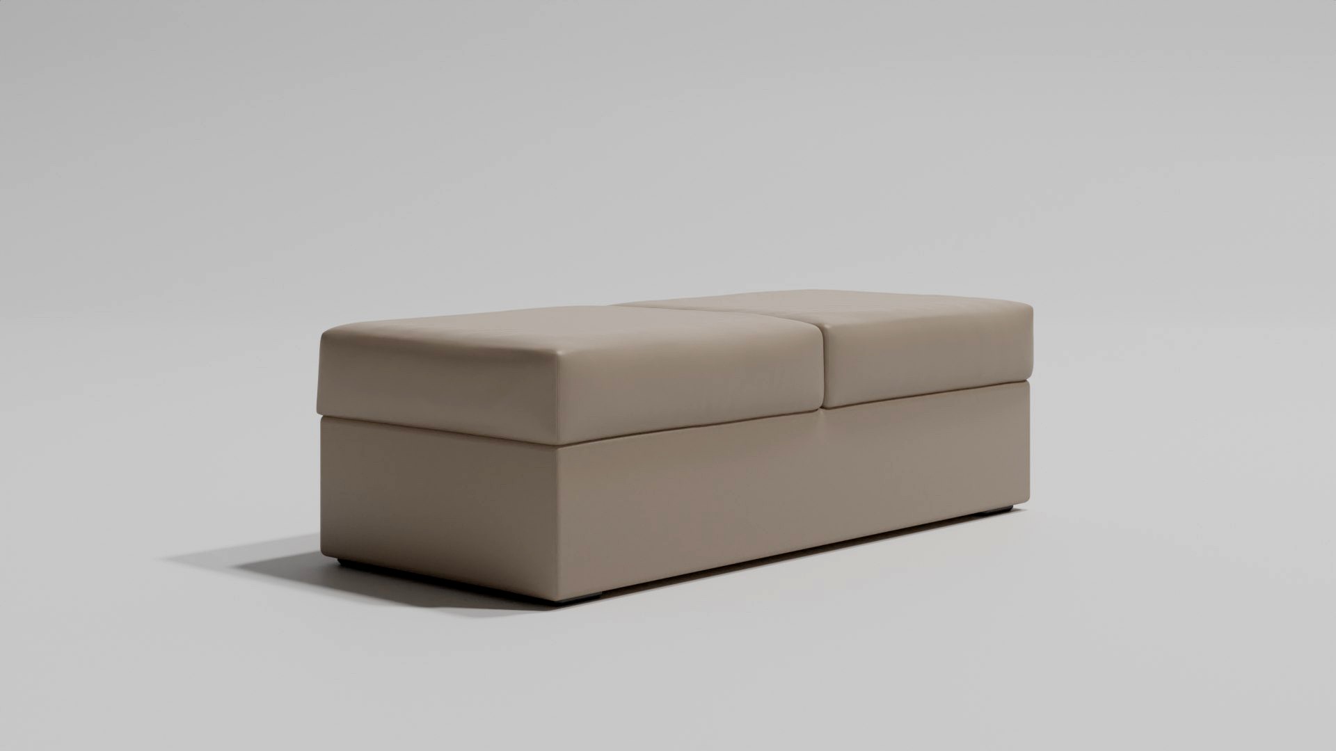 Double Pouf Moderno