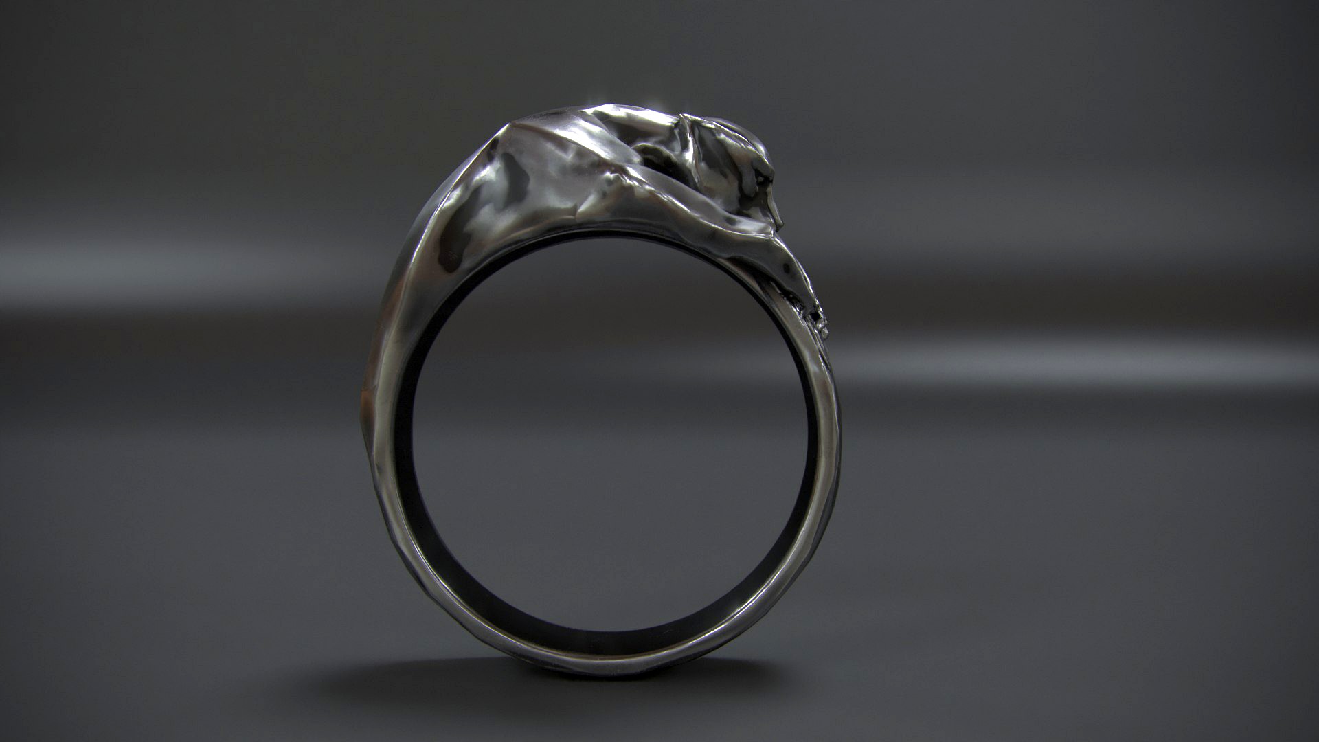 Panther Ring 3D print model