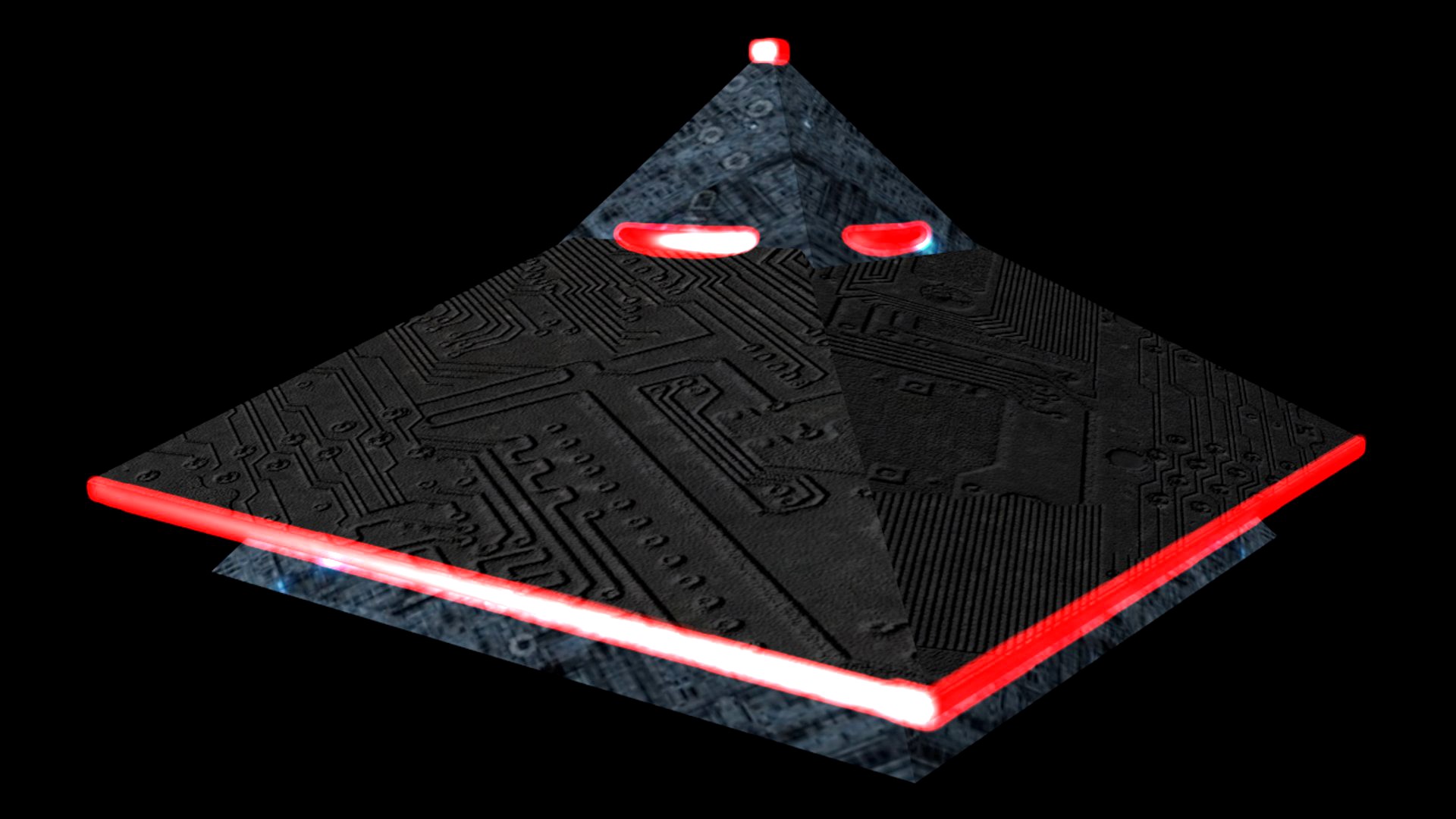 Pyramid Shape UFO By Dean Products