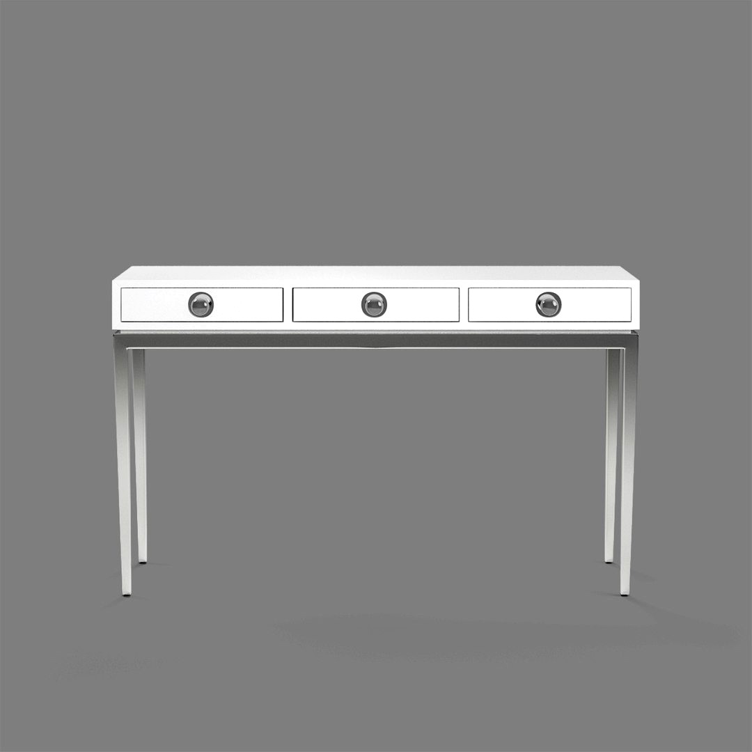 CHANNING THREE-DRAWER CONSOLE