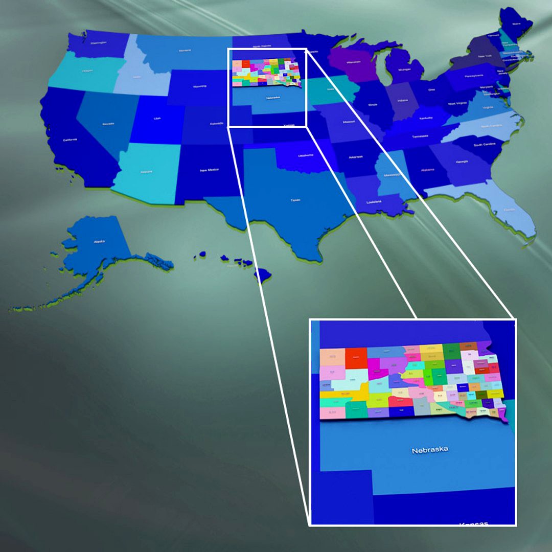 South Dakota counties