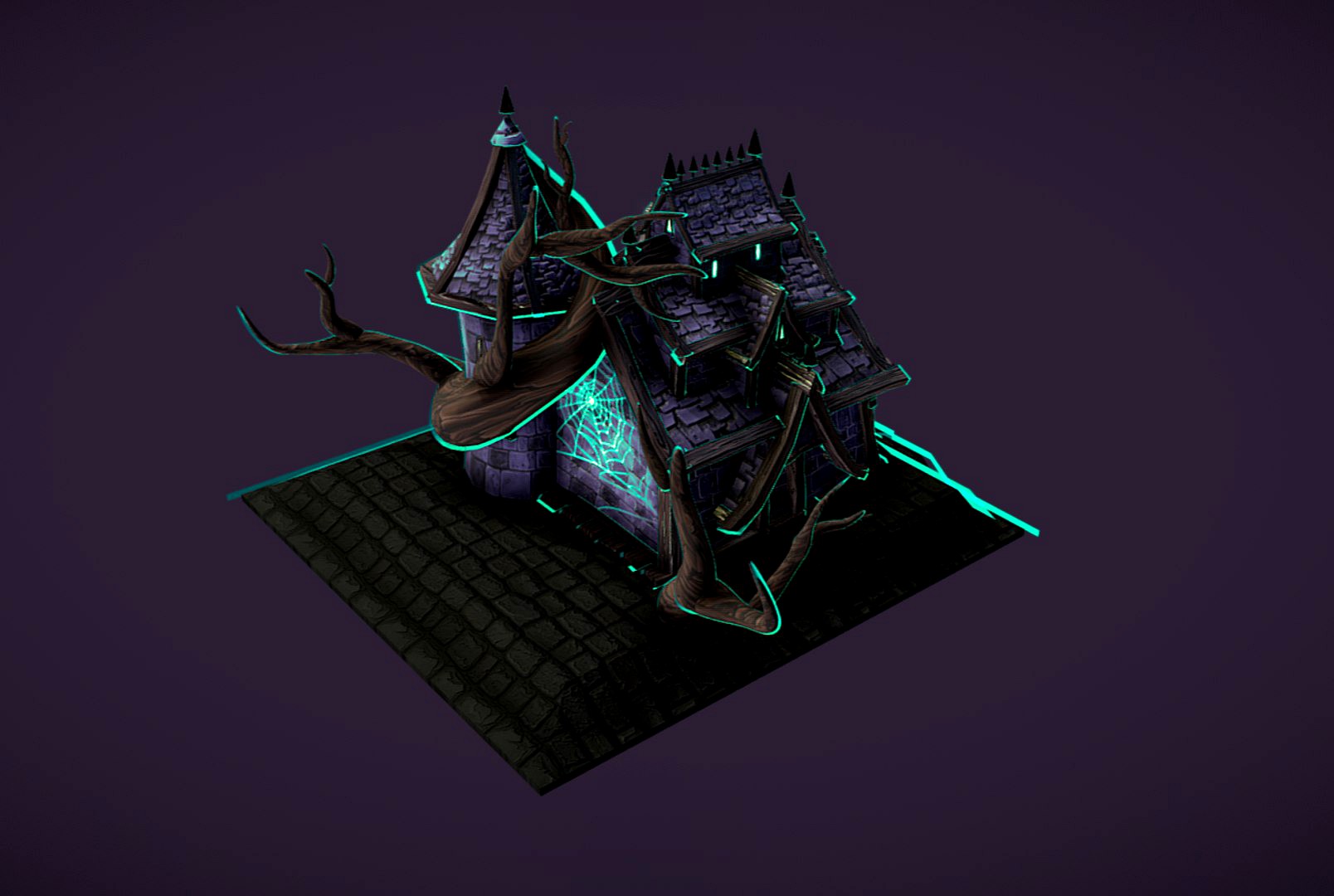 DARK HOUSE OBJ
