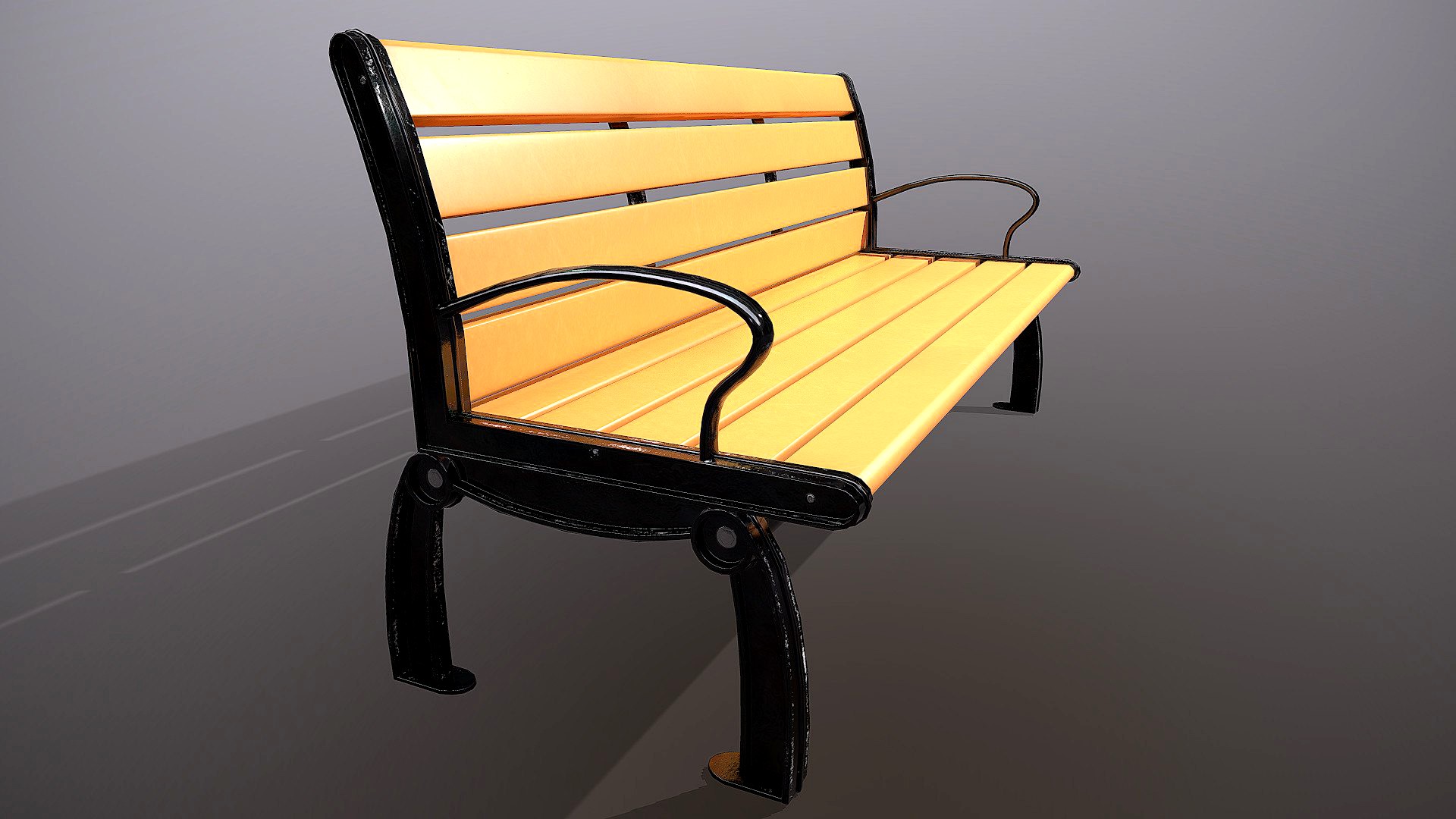 Commercial Mall Bench