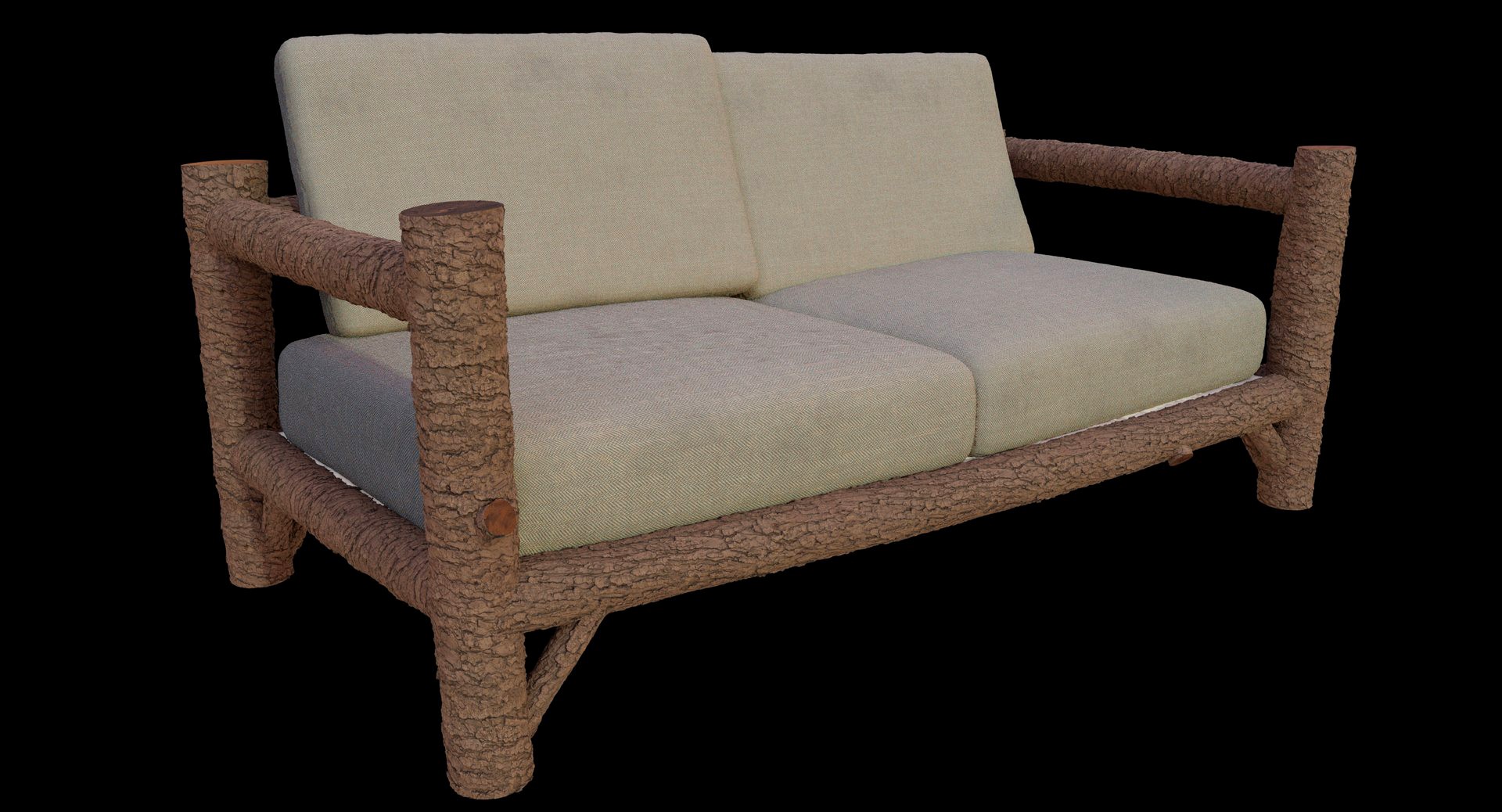 Rustic Sofa