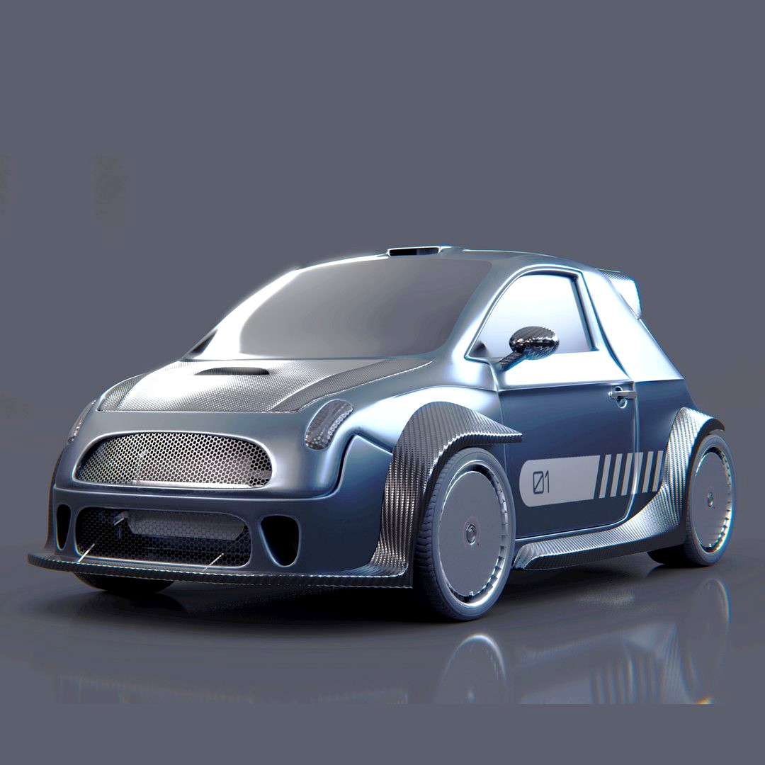 Pocket Rocket - game-ready car model