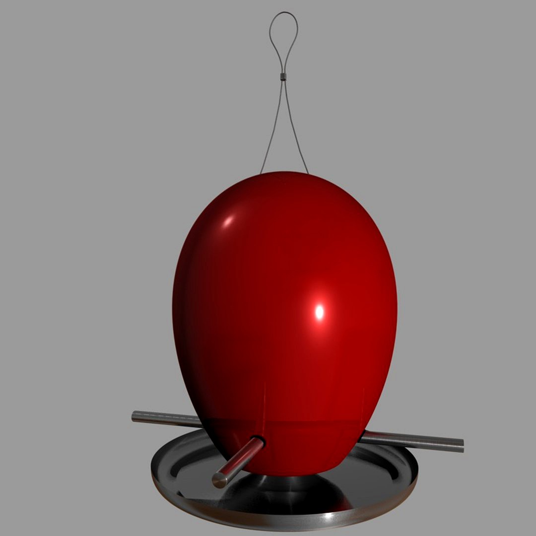 Egg Bird Feeder (2004) by Jim Schatz