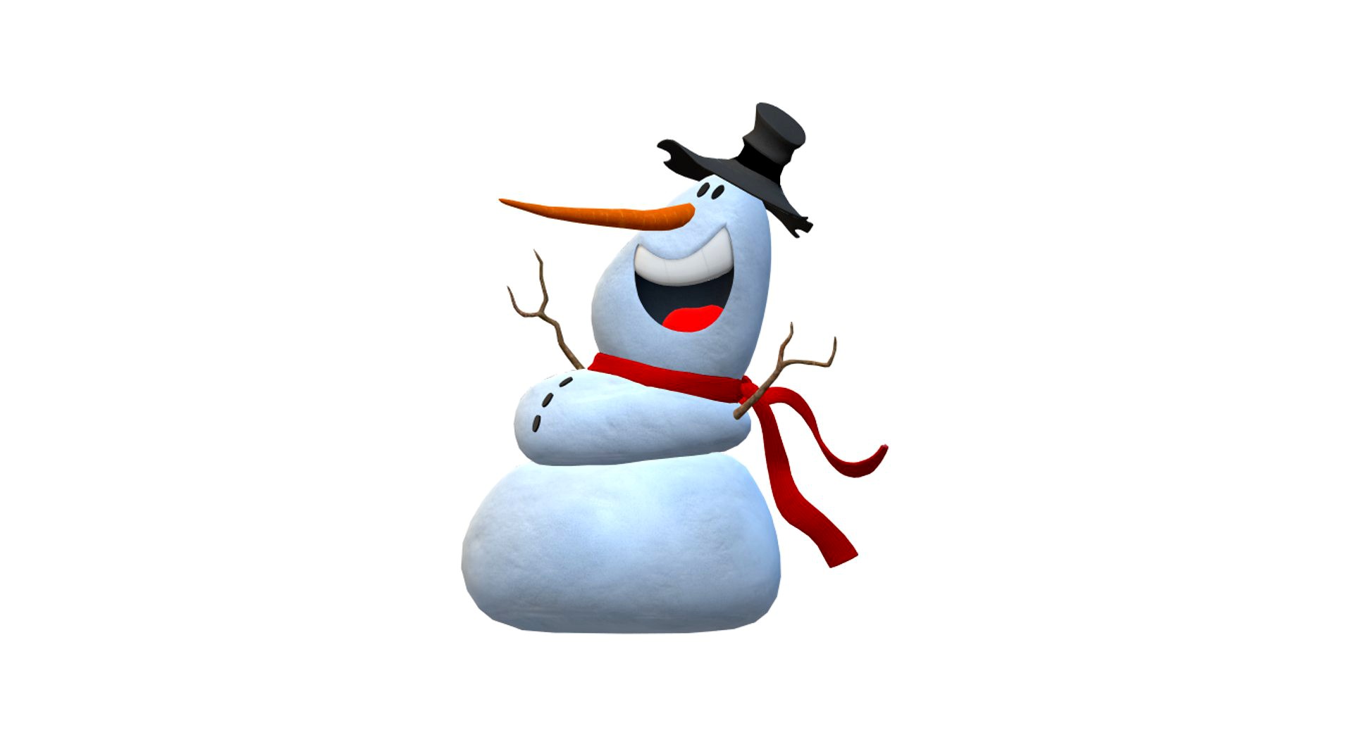 Happy snowman