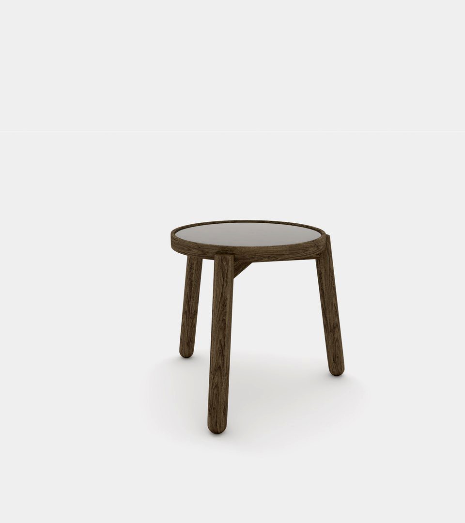 Solid wood side and coffee table