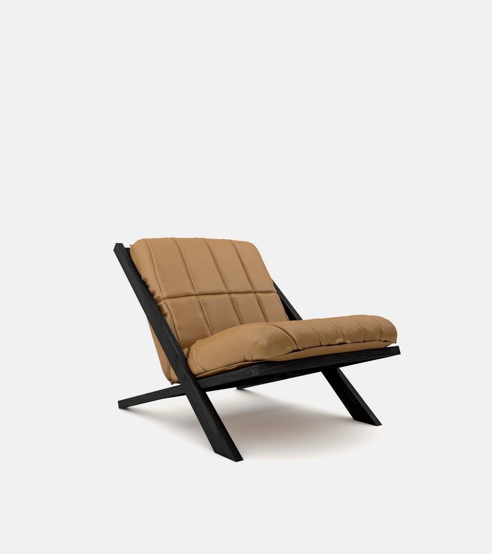 Patchwork lounge chair