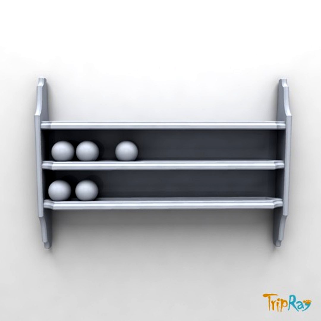 Shelf for billiard-balls