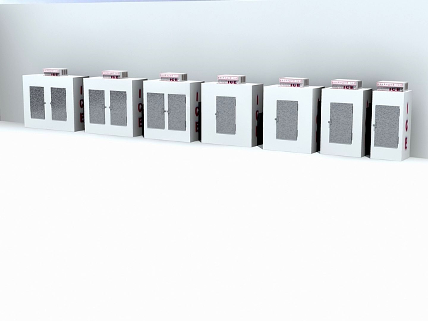 Outdoor Ice Merchandisers